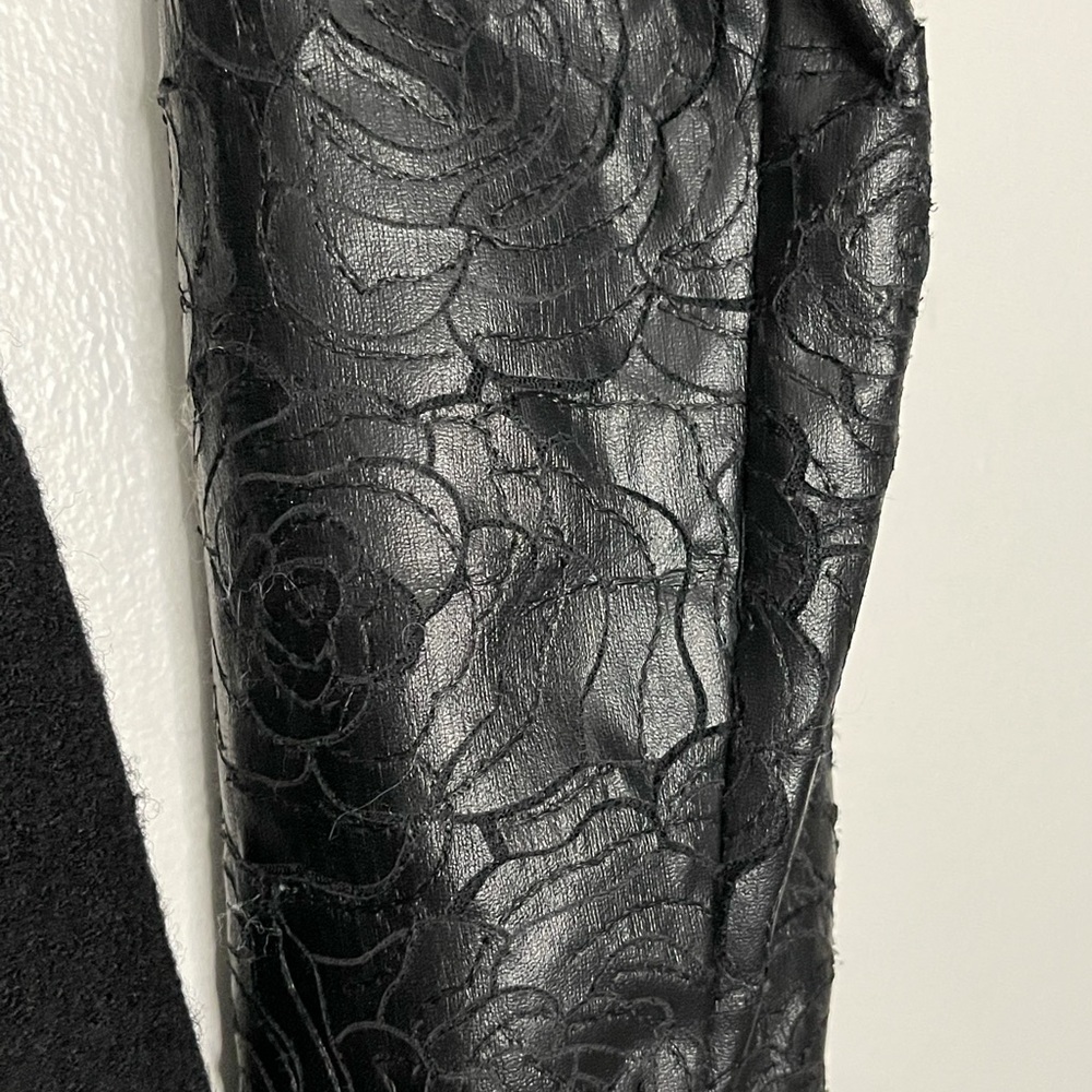 Peruvian designer pure leather coat - Picture 4 of 5
